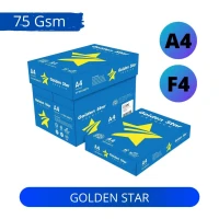 Kertas HVS A4 dan F4 Golden Star 75Gsm